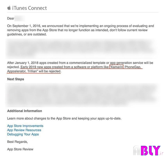 reject xamarin and phonegap